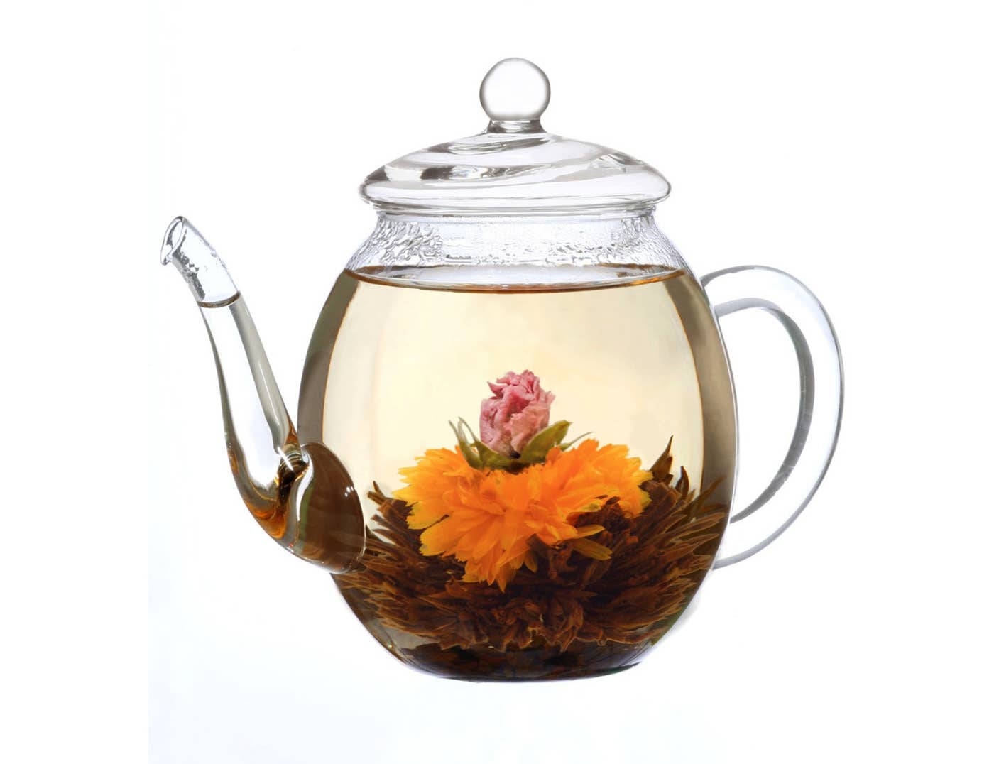 Glass teapot with lid - 500ml