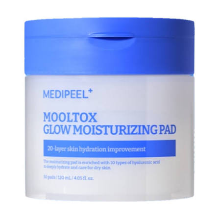 MEDIPEEL – Mooltox Glow Moisturizing Pads 120ml (50 pcs)