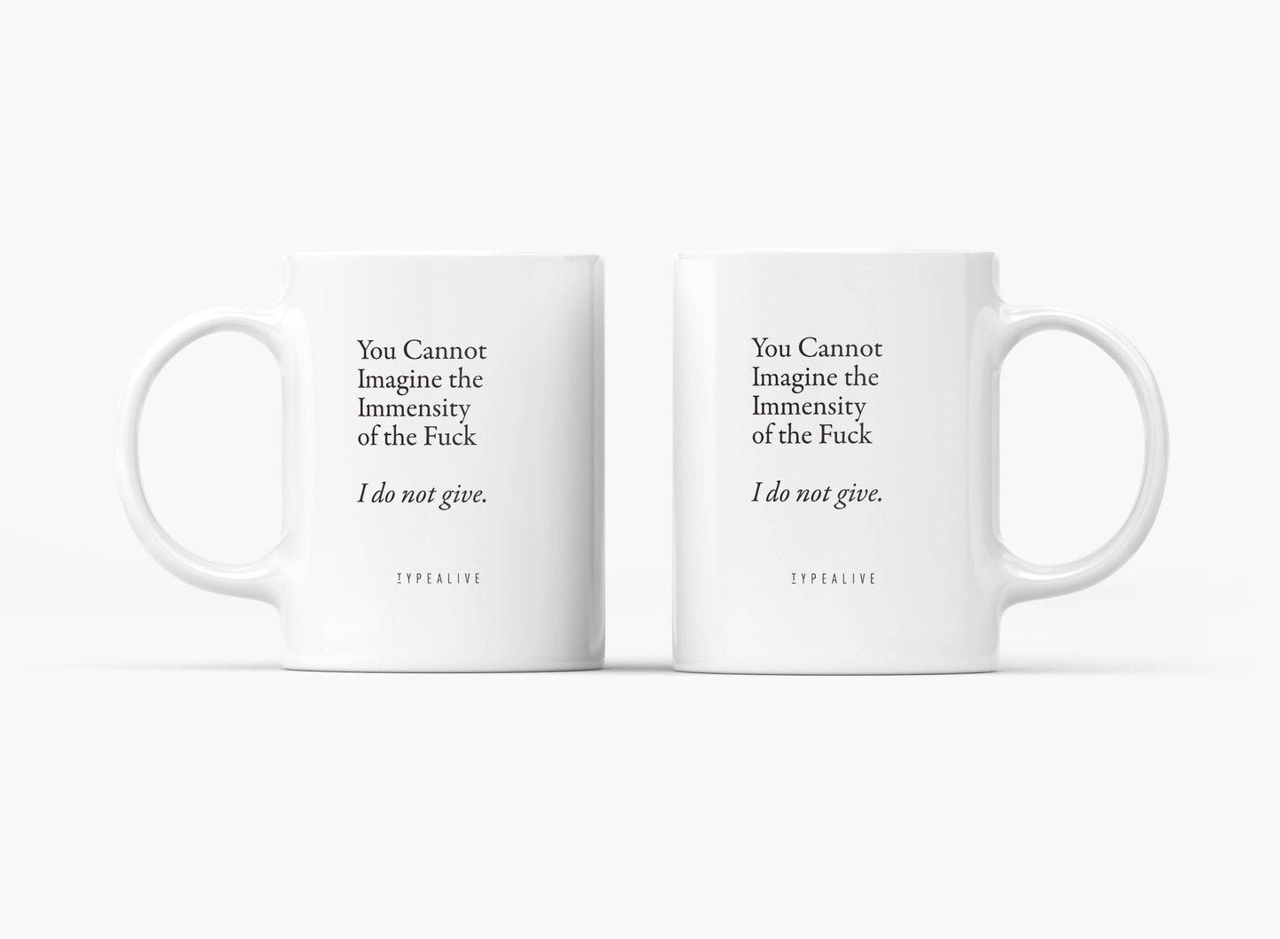 Ceramic mug - Imagine
