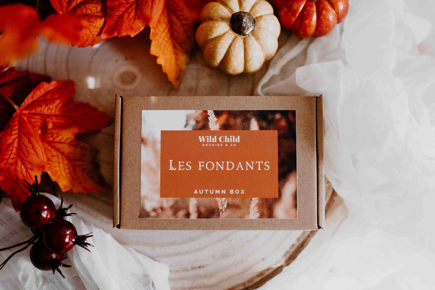 Fondant Box - Autumn