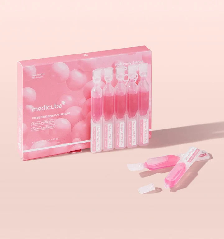 MEDICUBE - PDRN Pink One Day Serum Box (10 x 1.5ml)
