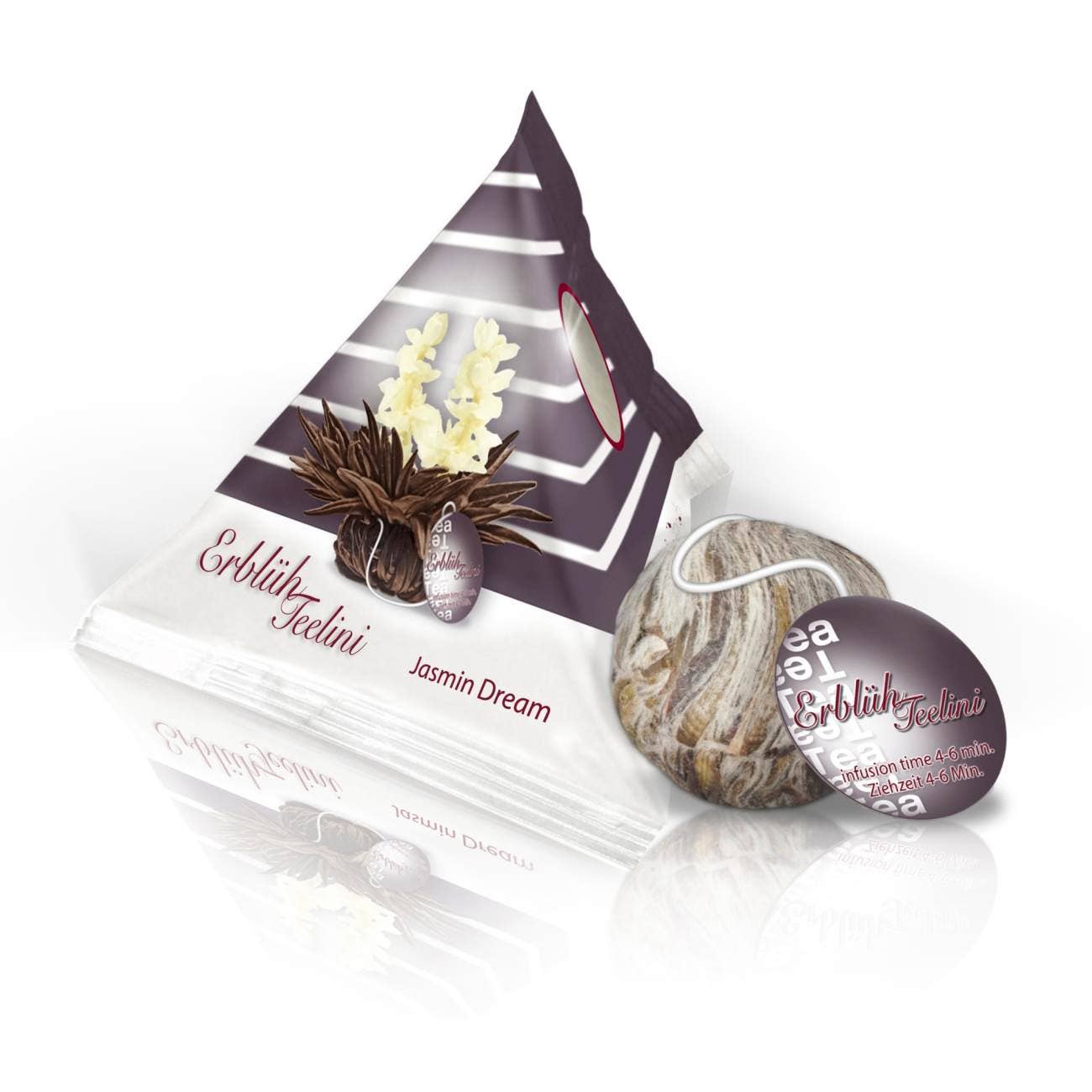 Single Black or White Tea Flowers for Teelini