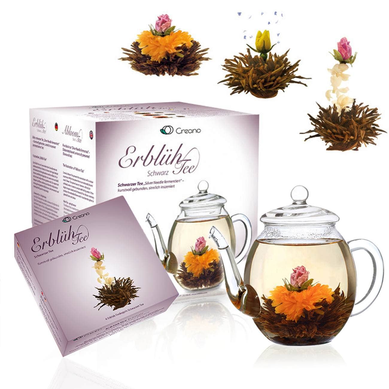 Gift Set - Bblooming tea with glass pot