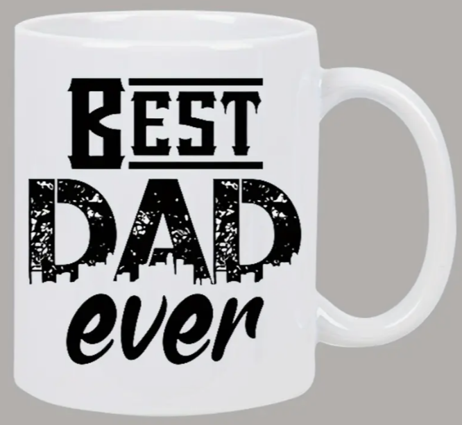 Ceramic mug - Best Dad Ever - bold