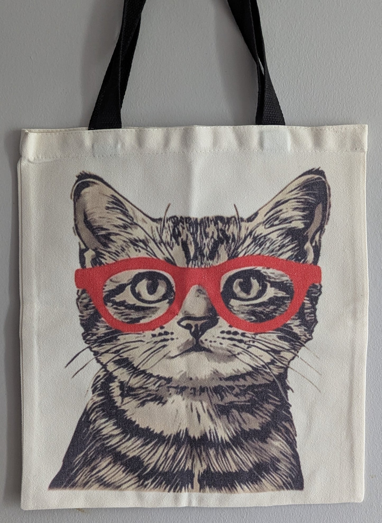 Tote Bag - Cat w/ Glasses