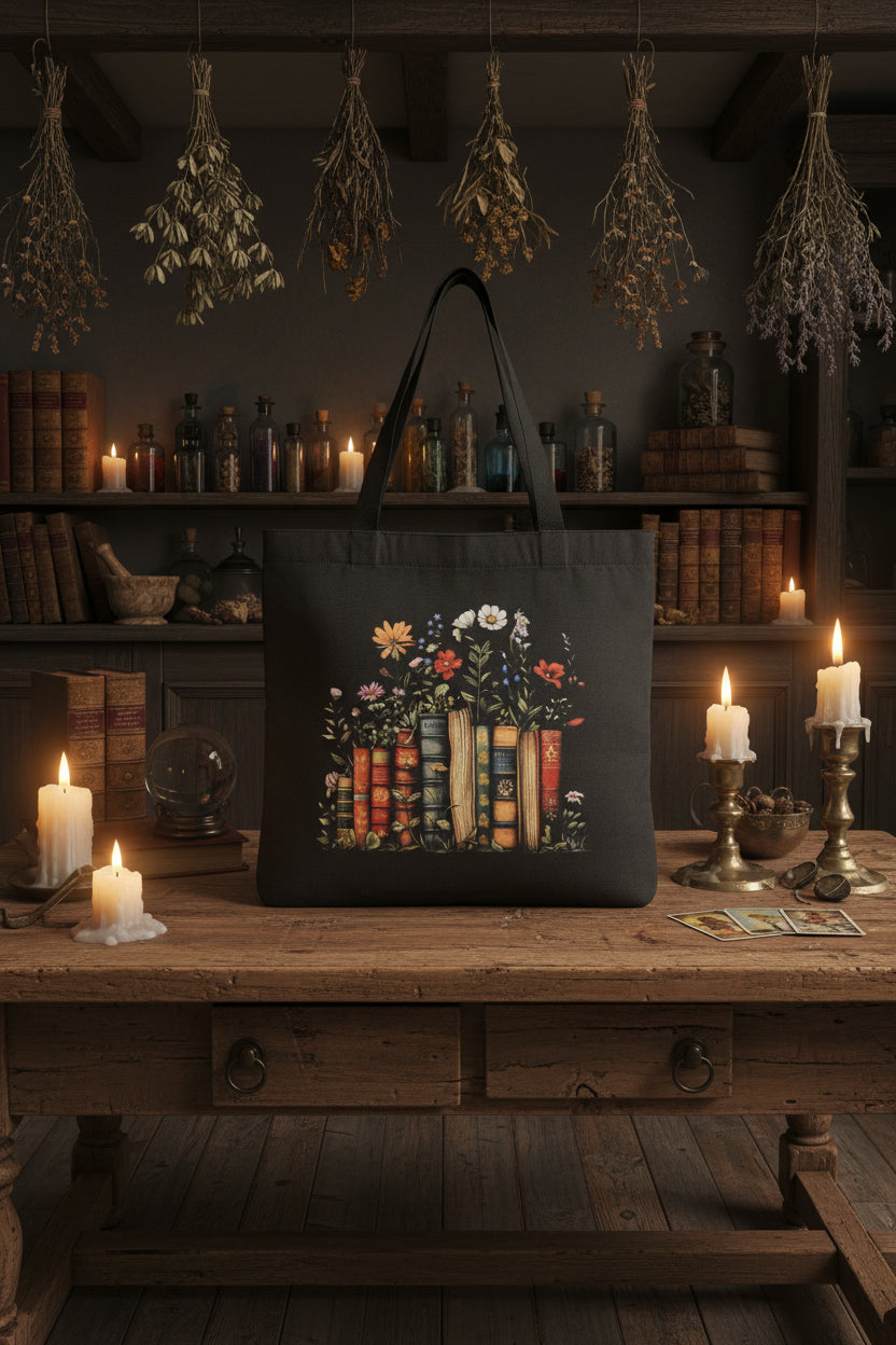 Tote Bag - Books (double sided)