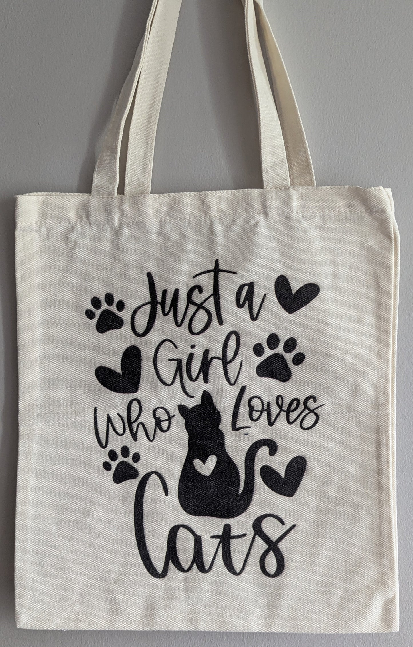 Tote Bag - Girl and Cats