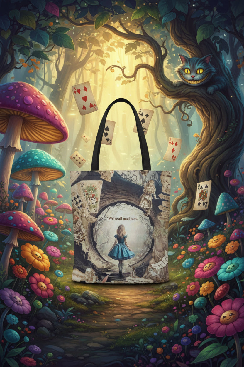 Tote Bag - Alice, all mad here