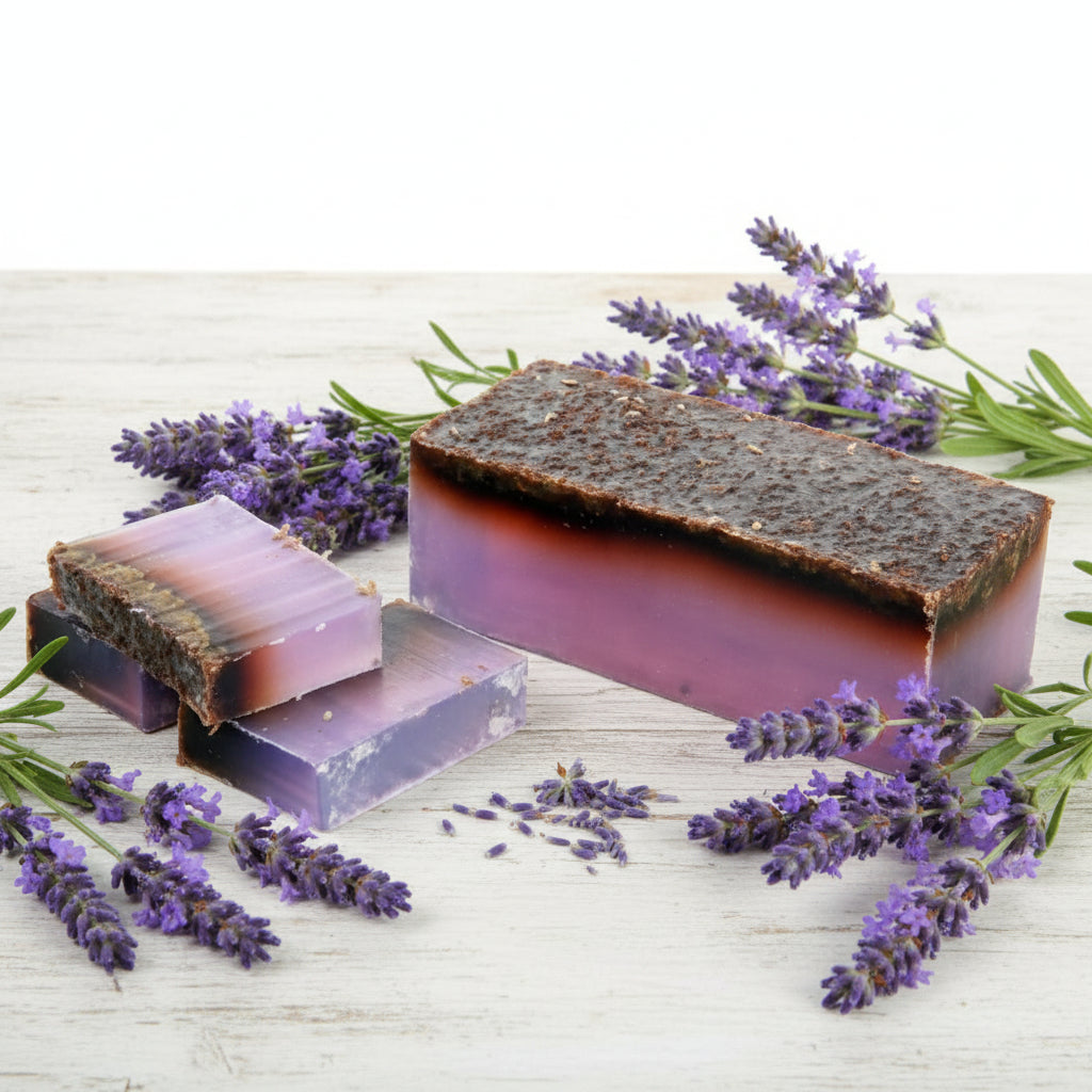 Handmade Soap Slices 100g - Sleepy Lavender
