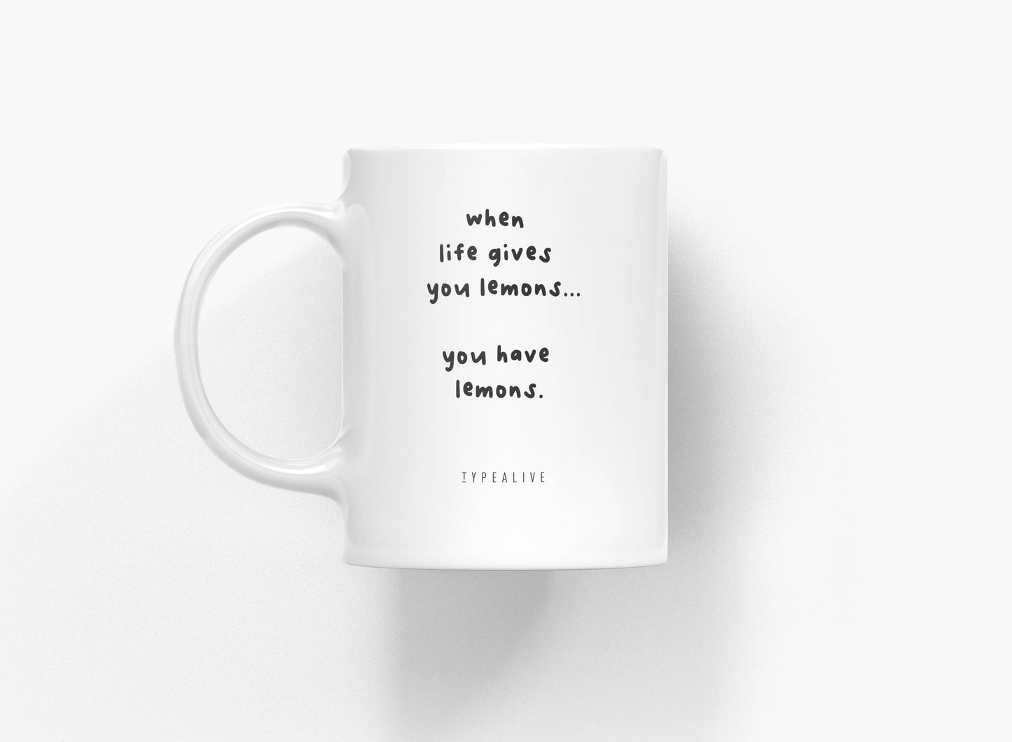 Ceramic mug - Lemons