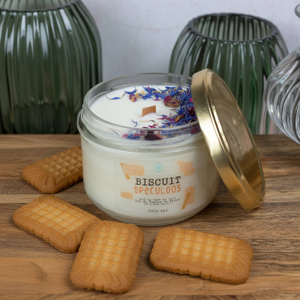 Speculoos candle