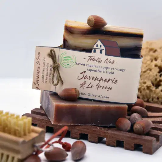 Handmade Soap Slice - Totally nuts