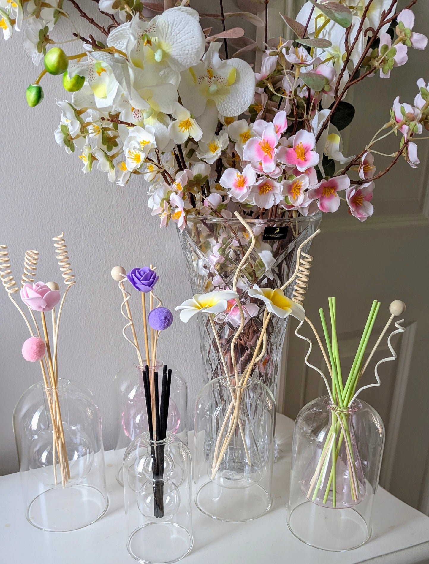 Glass dome reed diffuser - Round
