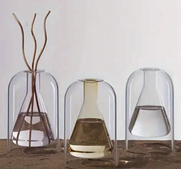 Glass dome reed diffuser - Triangle
