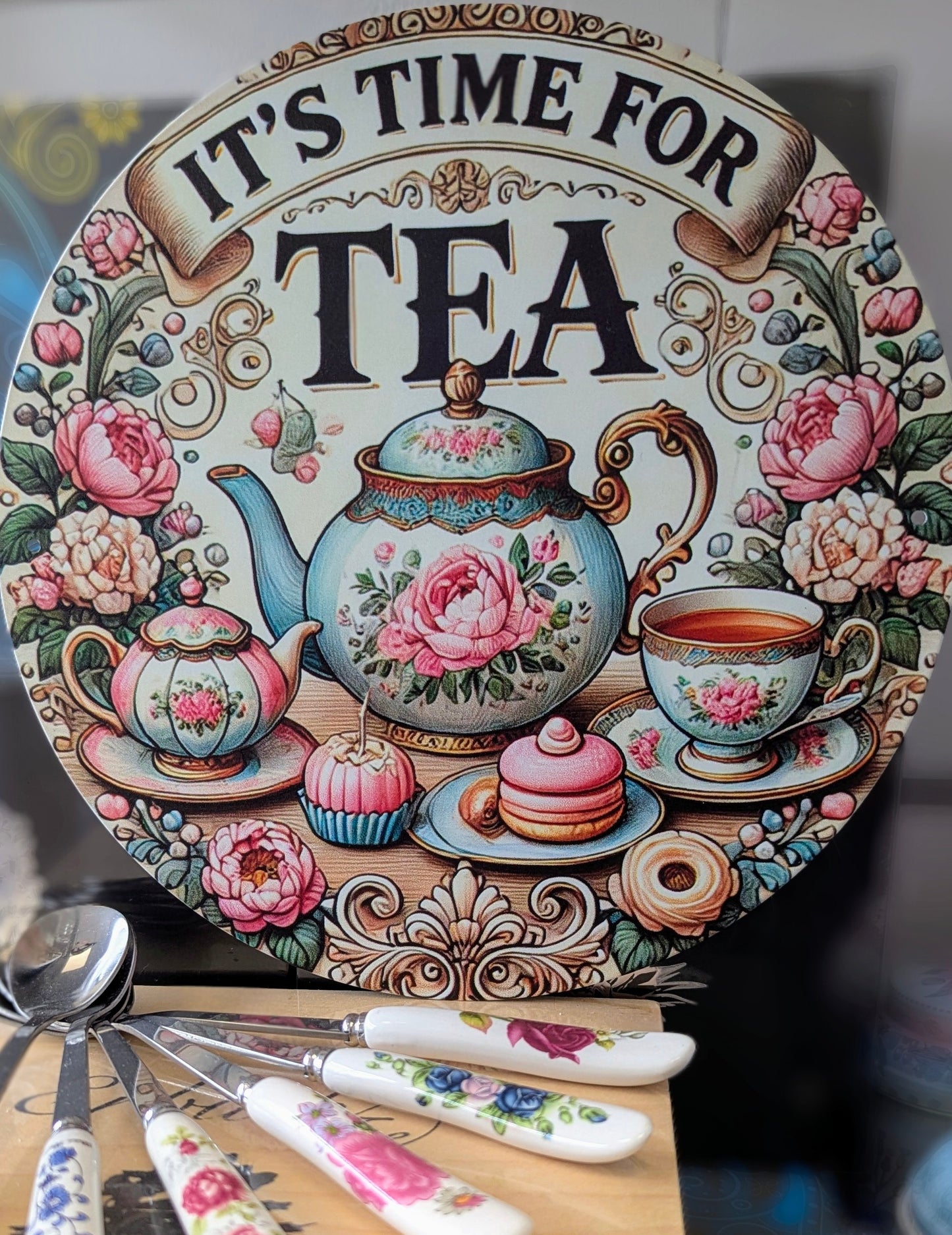 Decor Plaque - Time for tea