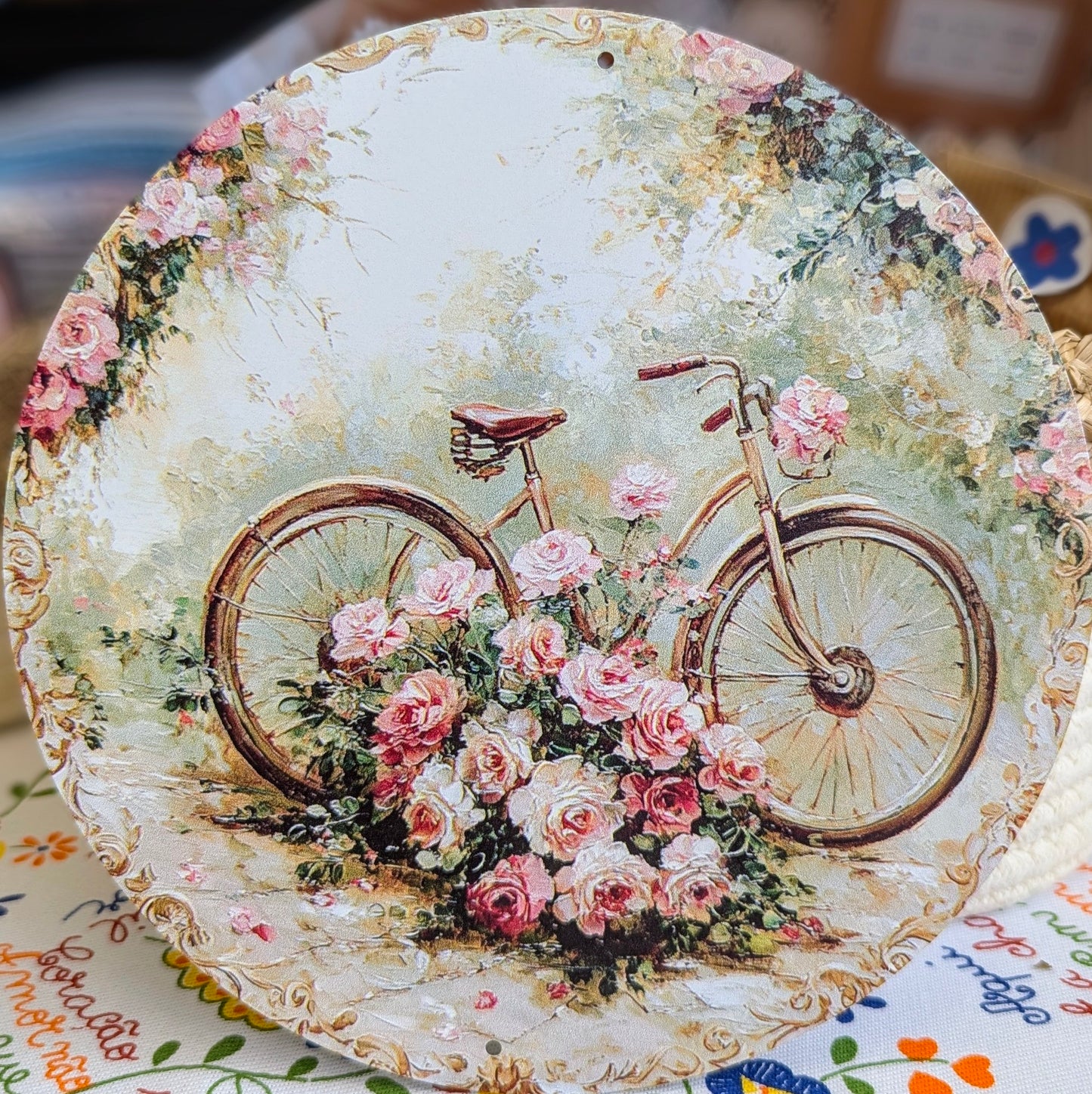 Decor Plaque - Vintage Bike