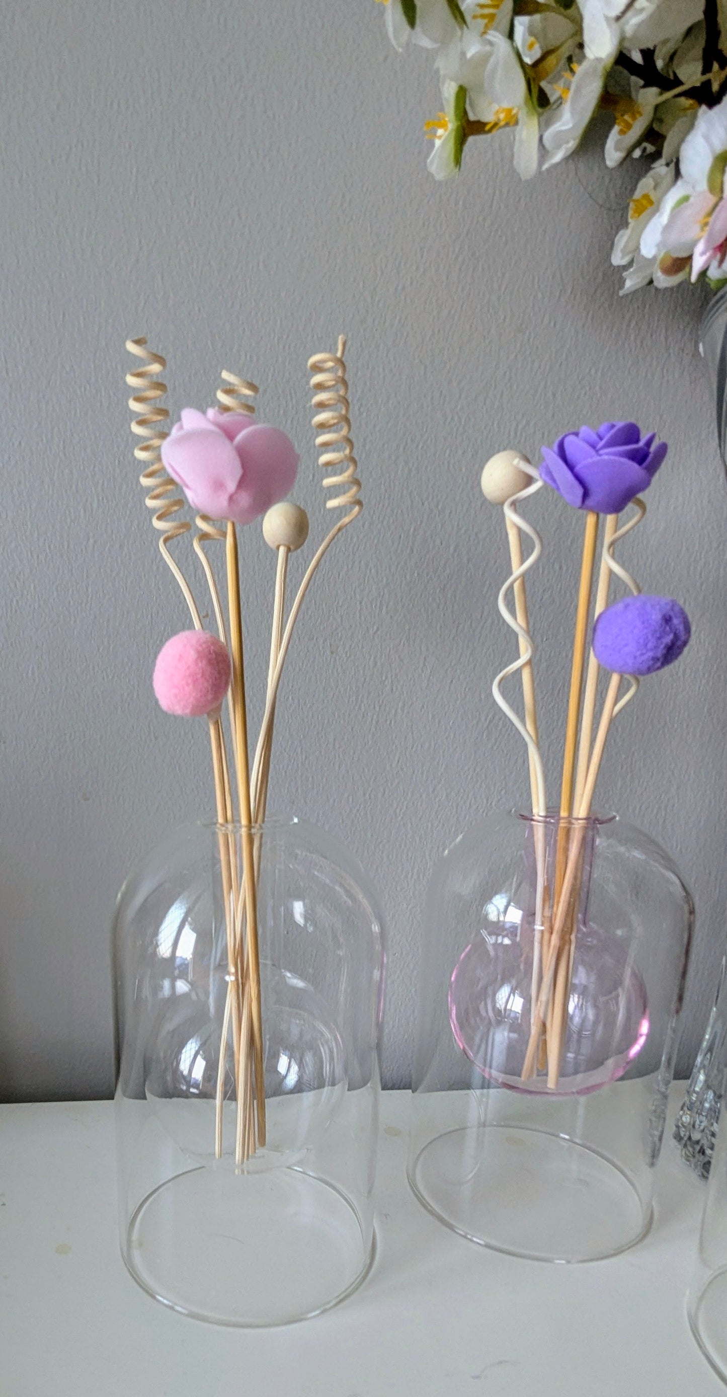 Glass dome reed diffuser - Round