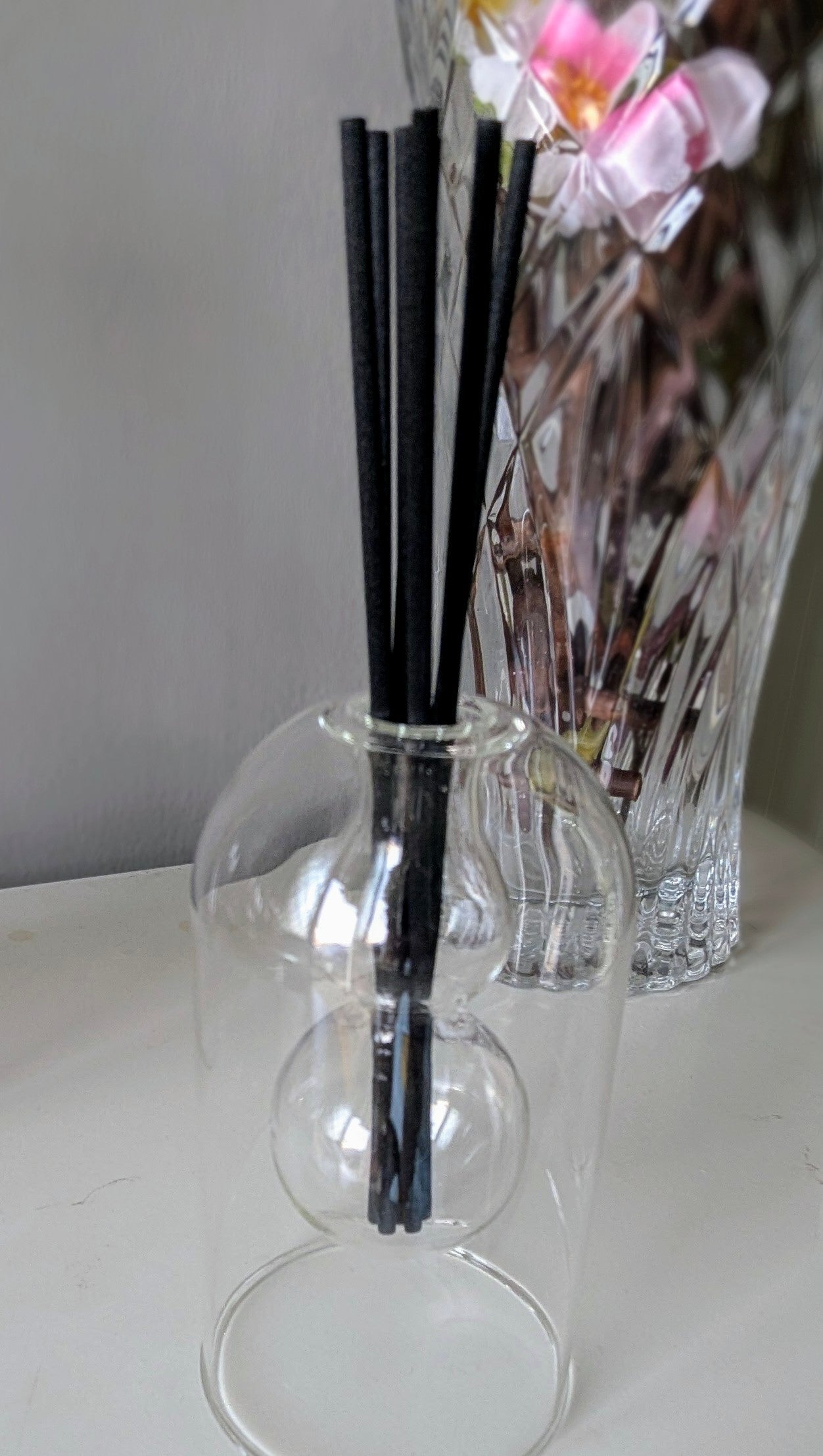 Small Glass Dome Reed Diffuser - Double