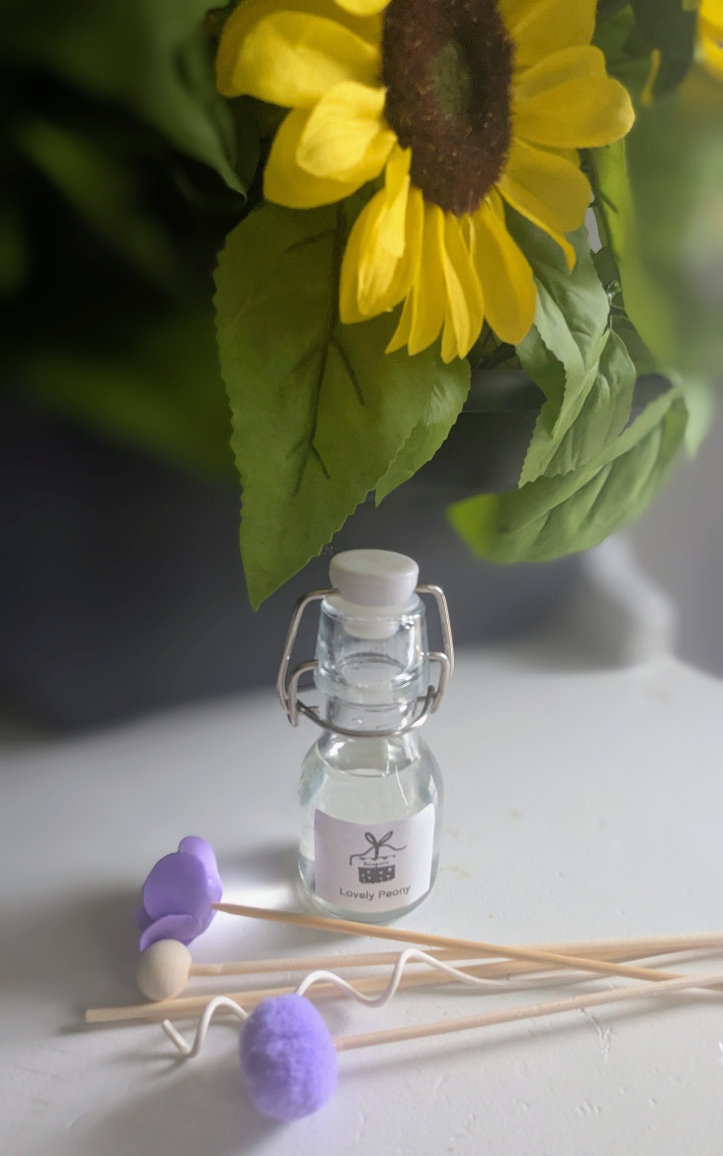 Bundle - Candle and Custom Reed Diffuser
