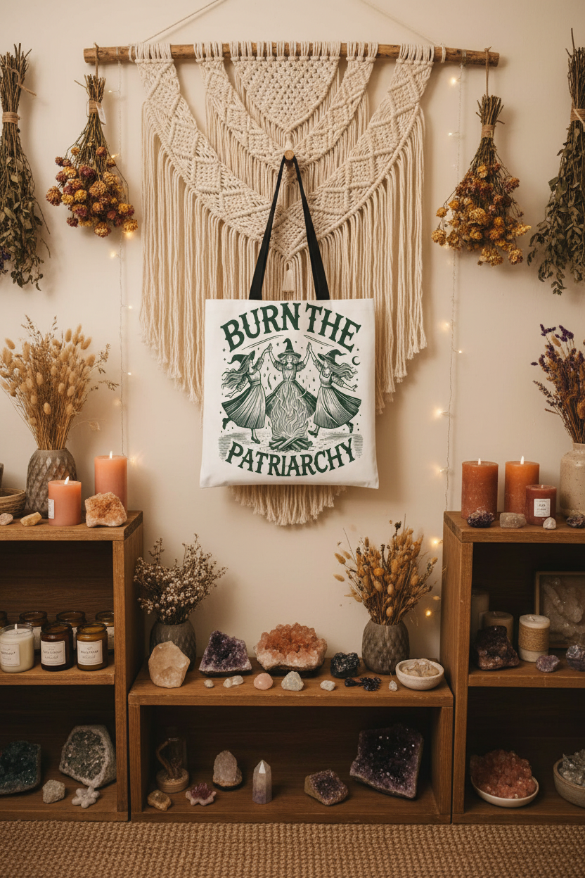 Tote Bag - Burn the Patriarchy