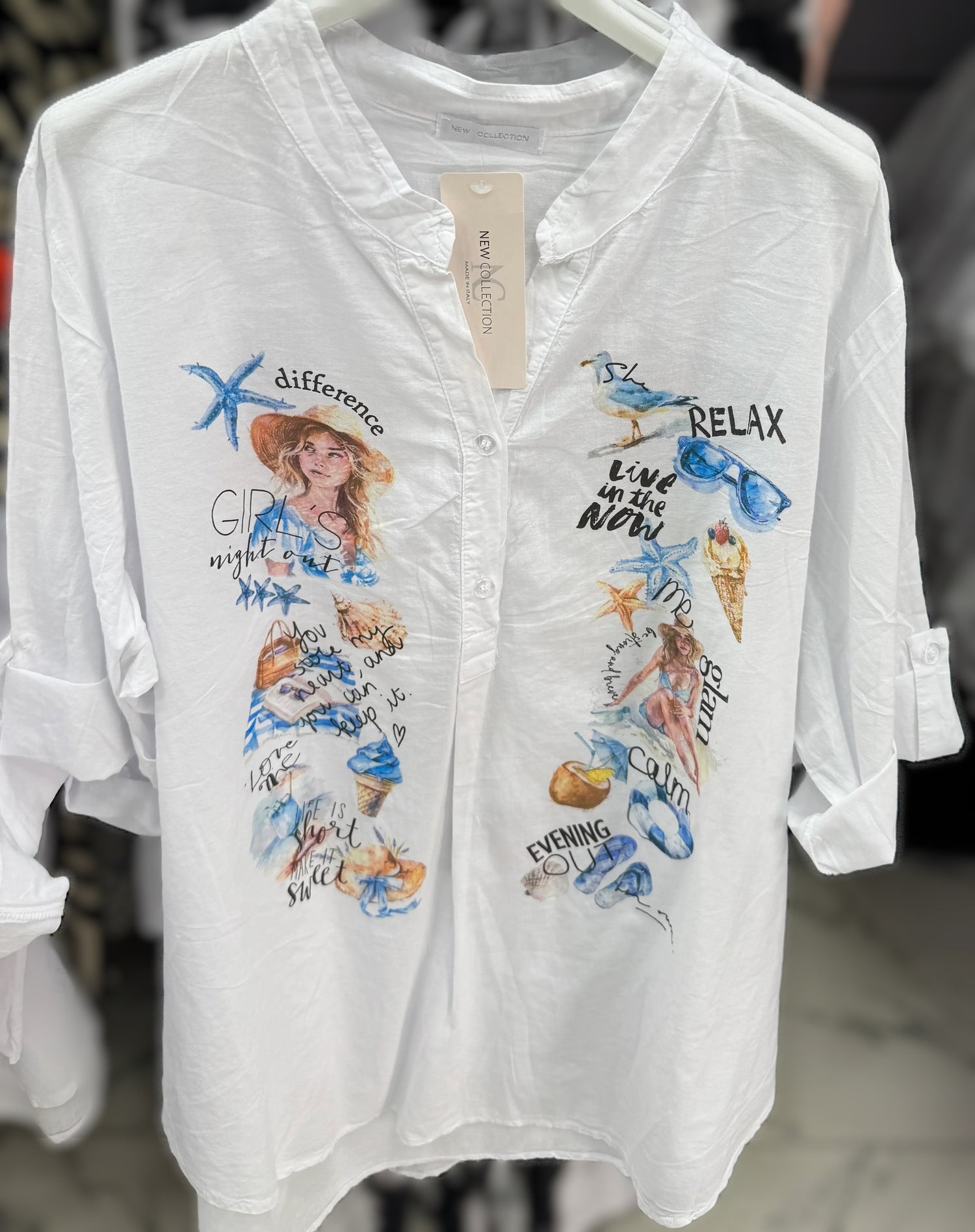 Italian Cotton Blouses