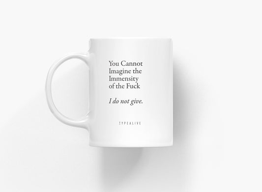Ceramic mug - Imagine