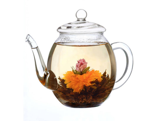 Glass teapot with lid - 500ml