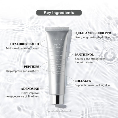 S. NATURE – Aqua Squalane Moisturizing Cream 60ml