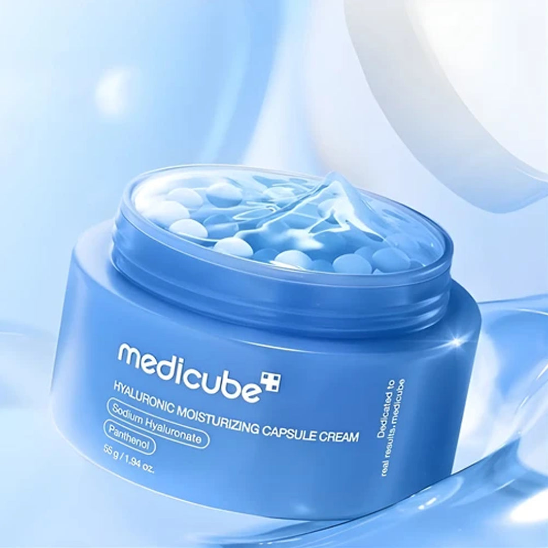 MEDICUBE - Hyaluronic Moisturizing Capsule Cream 55g