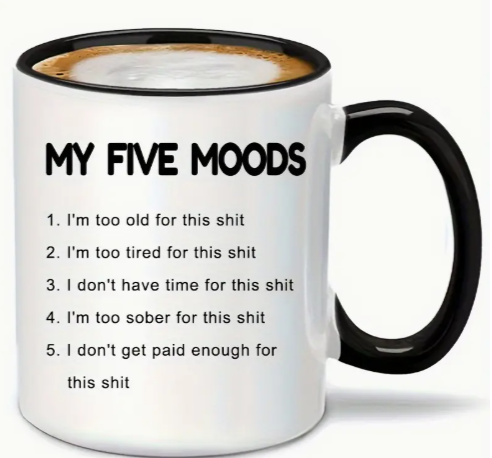 Ceramic mug - My 5 Moods