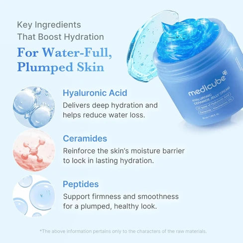 MEDICUBE - Hyaluronic Ceramide Jelly Cream 50ml