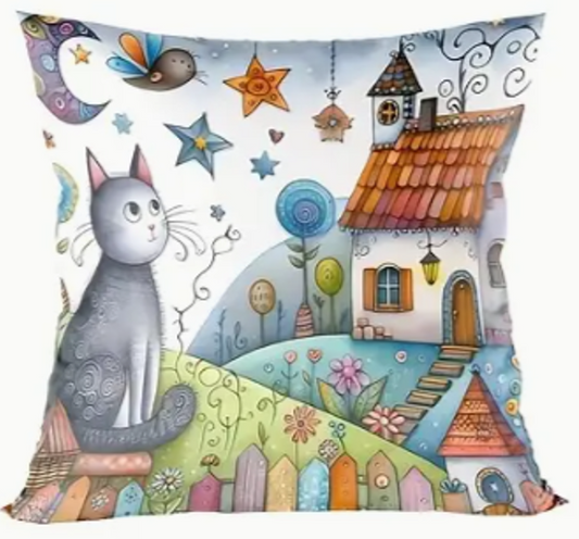 Cushion 45x45cm - Kitten 3