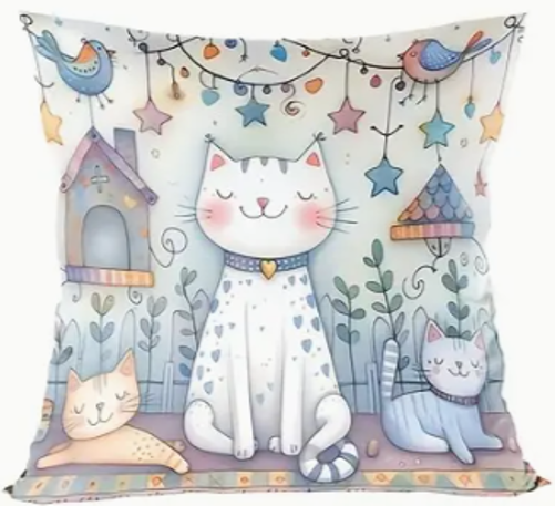 Cushion 45x45cm - Kitten 4