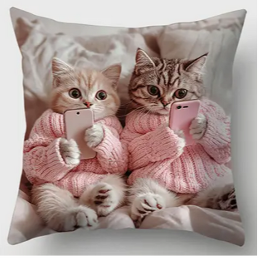 Cushion 45x45cm - Kitten B