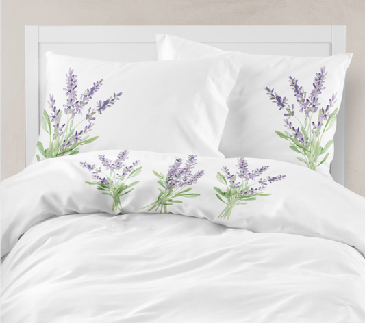 Bed Sheet Set (Top Flat Sheet + 2 pillow cases)