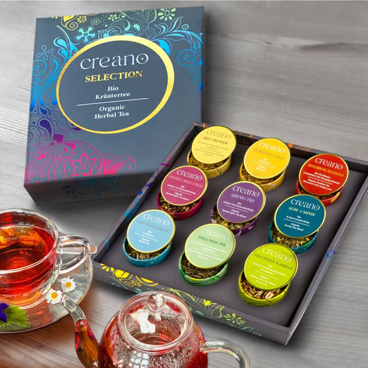 Organic Tea gift set (metal cans)