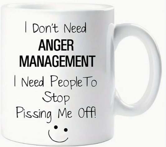 Ceramic mug - Anger Management