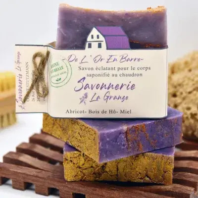 Handmade Soap Slice - The Bar of Gold