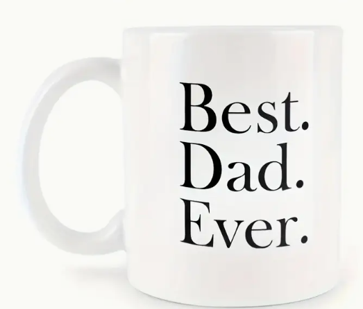 Ceramic mug - Best Dad Ever - light
