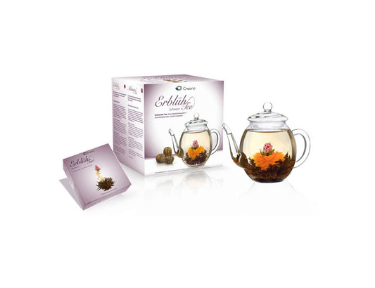 Gift Set - Bblooming tea with glass pot