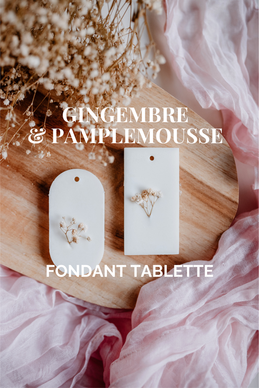 Scented Wax Tablet - Ginger & Grapefruit 10h