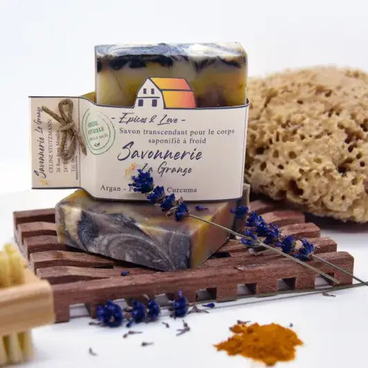 Handmade Soap Slice - Spices & Love