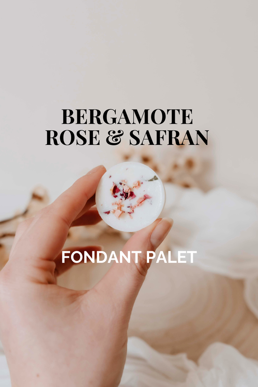 Scented Wax Tablet - Bergamot, Rose & Saffron 5h