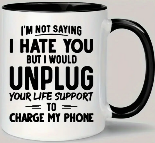 Ceramic mug - Unplug