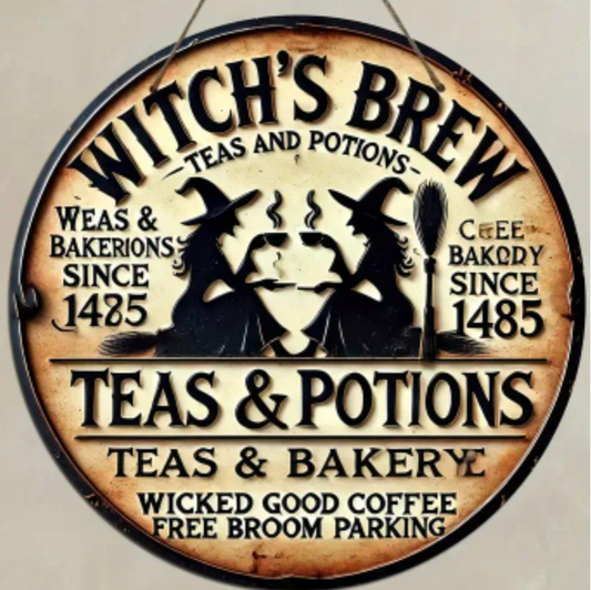 Decor Plaque - Witch's Brew