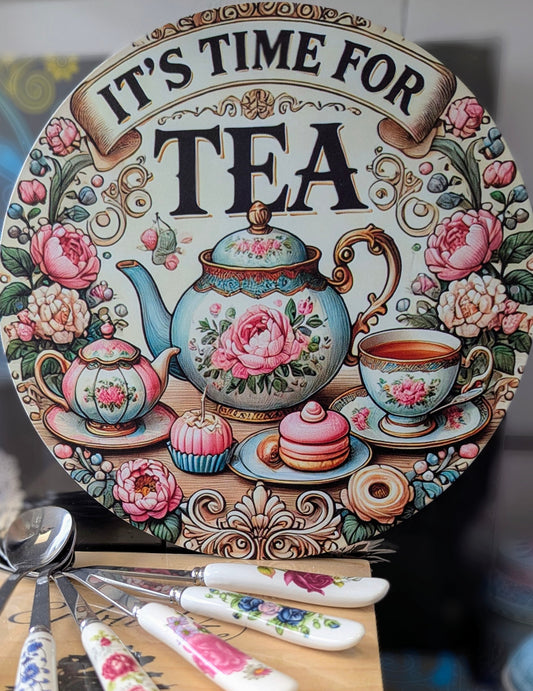 Decor Plaque - Time for tea