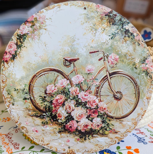 Decor Plaque - Vintage Bike