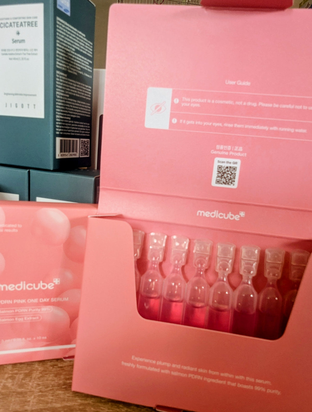MEDICUBE - PDRN Pink One Day Serum Box (10 x 1.5ml)
