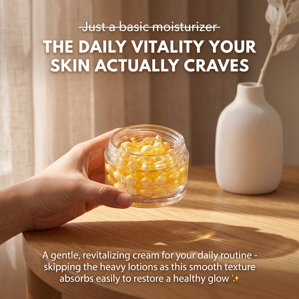 I'M SORRY FOR MY SKIN - Capture Vitalizer Cream 50g