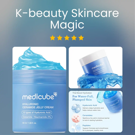 MEDICUBE - Hyaluronic Ceramide Jelly Cream 50ml